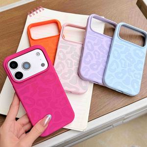 <span class=keywords><strong>Cover</strong></span> in Silicone Morbido Personalizzata <span class=keywords><strong>con</strong></span> Stampa Leopardata Effetto Pelle Anti-Impronta per iPhone 17 Pro Max, Compatibile <span class=keywords><strong>con</strong></span> 17, 16, 15, 14, 13, 12, 11 Pro MAX - Product Image 1