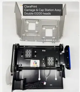 Hoson double i3200 heads carriage and cap station assy for dx5/i3200/xp600 printhead in good price