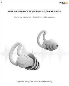 Confortable étanche doux natation réduction du <span class=keywords><strong>bruit</strong></span> bouchons d'oreille Protection auditive Tapones Oidos bouchons d'oreille en Silicone - Product Image 2
