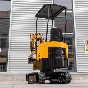 Mini Excavator 1000kg 1 Ton <b>Compact</b> Crawler Digger Easy Operation Multi Function for Yard Work Custom Color OEM ODM Service - Product Image 3
