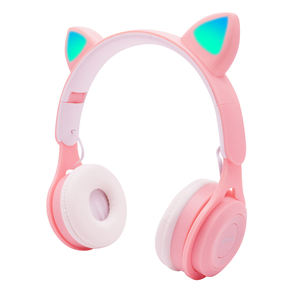 Audífonos LED Baratos al por Mayor, Audífonos Plegables con Orejas de Gato M6 para Mujeres/Niños/Niñas, para Regalos - Product Image 3