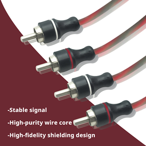 <span class=keywords><strong>Cable</strong></span> de audio AV 2RCA de alta fidelidad, <span class=keywords><strong>cable</strong></span> de cobre puro chapado en oro <span class=keywords><strong>RCA</strong></span> para tecnologí<span class=keywords><strong>a</strong></span> de moldeo por inyección de coche - Product Image 4