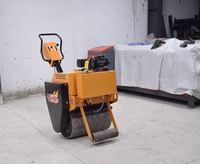 Compacteur de chantier pratique et léger, petite machine à rouleaux portative, vente chaude 2025