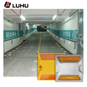 लुहू सबसे अच्छी गुणवत्ता वाली बिल्ली आंख चिंतनशील सड़क पर हल्की उच्च दृश्यता सफेद/पीले 20 टन लोड असर यातायात चेतावनी - Product Image 5