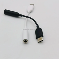 USB Typ C zu 3,5mm Klinkenadapter USB C zu 3,5mm AUX Kopfhörer Audio-Adapter für Samsung Galaxy S24 S23 S22 S21 S20 Note20