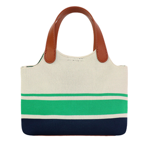 Bolso de hombro informal para mujer, bolso de punto de playa para verano, logotipo personalizado, nuevo estilo, bolso carnal 2025, bolso de playa tejido a mano para mujer - Product Image 4