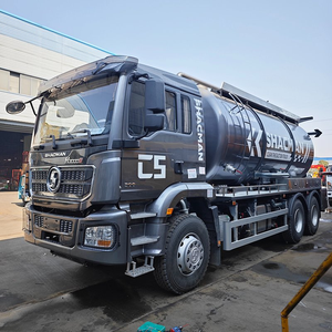 Camion d'aspiration des eaux usées Shacman 6X4, camion-citerne à vide pour les déchets fécaux et les fosses septiques de 22000 L, à vendre - Product Image 2