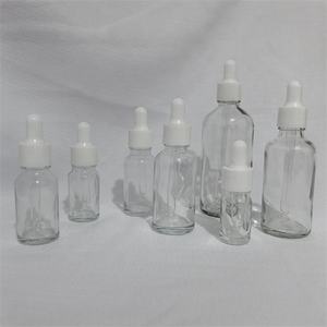 Botol tetes kosong Bening, tetes kaca, 5/10/15/20/30/50/100 ML untuk pipet pijat - Product Image 1