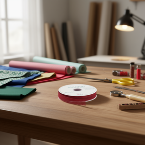 ILAN Nastro per Cinture 2.5Cm 27M Rosso Madrid - Product Image 1