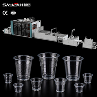Hoge capaciteit PP PET PS transparante portiebekers waterbekers maakmachine plastic beker thermoformmachine