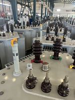 Transformateur de puissance triphasé immergé dans l'huile de 100 kVA, entrée 35 kV, sortie 415 V, bobinage en cuivre pour la distribution d'énergie