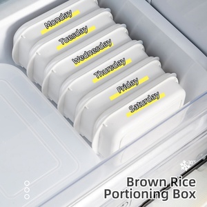 Portable Plastic PP <b>Lunch</b> <b>Box</b> for Kids Launch-<b>Box</b> <b>Compartment</b> Design Microwave and Freezer Safe for Kitchen Work - Product Image 2