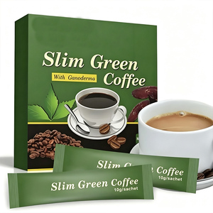 Café Verde Natural Adelgazante con <span class=keywords><strong>Ganoderma</strong></span>, Café Instantáneo en Polvo, Bebida Saludable para el Cuidado del Cuerpo, Etiqueta Privada Personalizada OEM, MOQ Bajo - Product Image 5