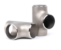 Tuyau en acier inoxydable DVGW personnalisé par OEM 304 316L profil de type M/V supérieur raccord en T réducteur en acier inoxydable