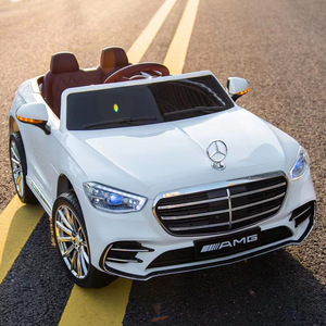 Auto Elettrica <span class=keywords><strong>Mercedes</strong></span>-Benz per Bambini, Quattro Ruote Motrici, Ricaricabile, con Telecomando, per Bambini da 1 a 8 Anni, Unisex, in Plastica - Product Image 1