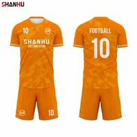 Maillot de football personnalisé Guangzhou, impression par sublimation, respirant, séchage rapide, polyester pour hommes, équipe, vente en gros, usine