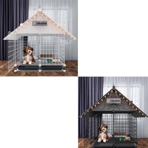Innovation Design Indoor di alta qualità sostenibile e smontabile leggera gabbia per cani con Housetop per cani di piccola taglia - Product Image 6