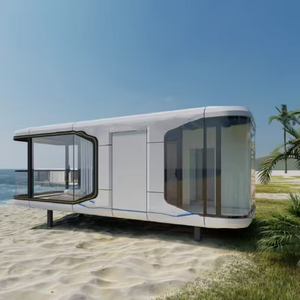 Maison capsule modulaire préfabriquée de luxe pour grands espaces OEM Villas de bureaux modernes personnalisables et maisons à bas prix - Product Image 5