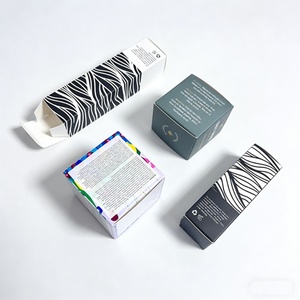 Fabricación de Cajas de Empaque para Sets de Cosméticos, Caja de Cartón Blanca Plegable, Reciclada y de Lujo Personalizada para Empaque de Cosméticos para el Cuidado de la Piel - Product Image 1