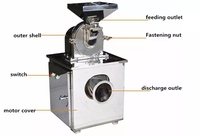 Moulin à métaux électrique, g, pour soja, soja, maïs, riz, aliments