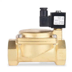 Vanne solénoïde à diaphragme normalement fermée en laiton série 0927, AC 220 V, pour le contrôle de l'eau, usage industriel - Product Image 3