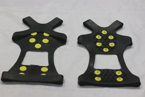 Ice & Snow-empuñaduras de tracción para botas y zapatos, calzado elástico antideslizante, tallas S/<span class=keywords><strong>M</strong></span>/L/XL, 10 unidades - Product Image 4