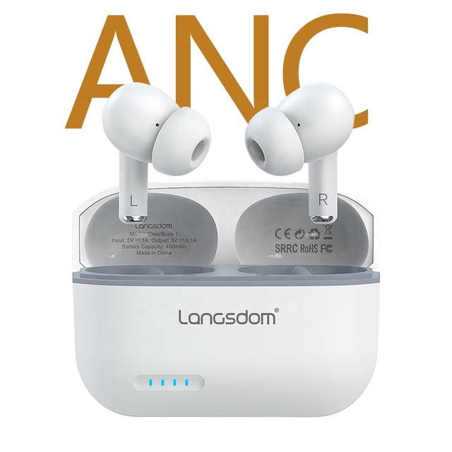 2022 Cheap Earbuds Wireless Earphones in Ear Active Noise Cancelling Headphone Bluetooth TWS Anc Earbuds Earphones Headphones