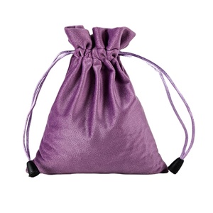 Exquisite <b>Velvet</b> Jewelry Storage Bag Custom Logo Small Drawstring Pouch for Gemstone Watch Recyclable Jewellery Packaging Bags - Product Image 4
