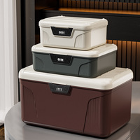 Caja de Almacenamiento Privada con Contraseña Personalizada para Objetos de Valor - Organizador del Hogar con Sistema de Archivos