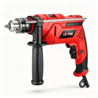 Perceuse à percussion réversible à vitesse variable 3000 tr/min 810W pour le perçage du bois, du béton et de l'acier, certifiée CE GS