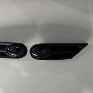 Luces de guardabarros mini 63137260203 63137260204 de fibra de carbono ABS negro piano, repuesto para BMW R55 R59 - Product Image 2