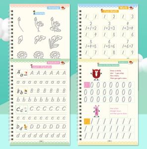 Custom Language Magic Reusable Handwriting Copybook, Grooved Calligraphy Tracing Practise Exercise Notebook - Product Image 6