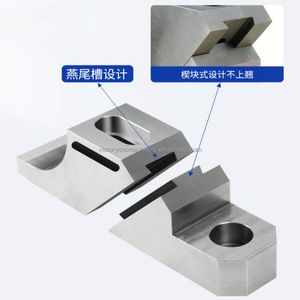 Pince d'étau à sens unique <span class=keywords><strong>M8</strong></span> étau industriel fixation latérale Anti-gauchissement multi-stations étau de précision pour outil CNC - Product Image 5