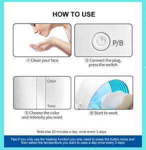 顔のためのフェイシャルPDT 7カラーライトLedライト赤ライト治療装置 - Product Image 5