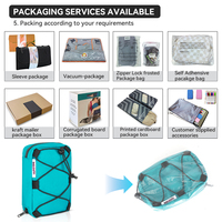 Étui de transport pour appareils électroniques portables, organiseur de câbles USB, étui de rangement étanche avec fermeture éclair, boîte pour gadgets numériques, OEM ODM