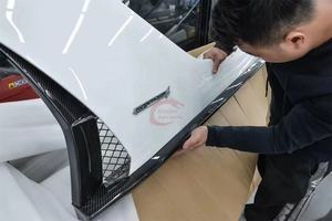 Kit carrosserie OEM en fibre de carbone sèche, jupes latérales et ailerons latéraux pour Lamborghini Aventador LP740 - Product Image 5