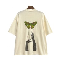 Boxy Fit t-shirt hommes 100% coton goutte épaule Streetwear poids lourd luxe qualité Logo personnalisé plaine t-shirt pour hommes