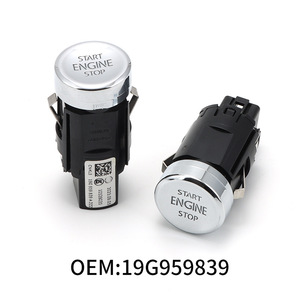 ปุ่มสตาร์ท/ดับเครื่องยนต์ 19G959839 สำหรับระบบกุญแจรีโมท Volkswagen Bora - Product Image 3