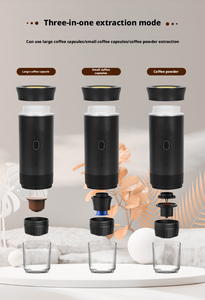 3-in-1 Wireless <b>Portable</b> <b>Coffee</b> <b>Maker</b> Espresso Machine Rechargeable Compact <b>Coffee</b> Brewer for Home Travel - Product Image 3