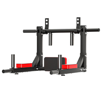Barre de traction murale robuste, station de dips multifonctionnelle, équipement de fitness pour la musculation à domicile, barre de traction, capacité de charge 200 kg