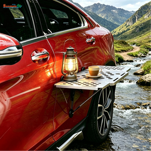 <span class=keywords><strong>Table</strong></span> magnétique portable pliable, légère, design moderne <span class=keywords><strong>pour</strong></span> le <span class=keywords><strong>camping</strong></span>, les meubles d'extérieur, les remorques, les <span class=keywords><strong>camping</strong></span>-cars, les motorhomes - Product Image 4