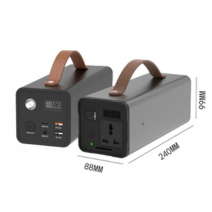Station d'alimentation portable 220V au lithium-ion pour extérieur, 300W, charge rapide, grande capacité, onde sinusoïdale pure, norme européenne, pour voiture et autonomie - Product Image 4