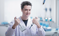 Pipettes mécaniques fixes réglables manuellement Top Pette 0,1μl-5mL en plastique, à affichage numérique et calibration facile
