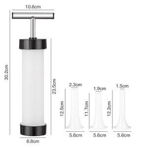 Embutidora manual de salchichas de 29.5x10cm para hacer salchichas caseras - Product Image 5