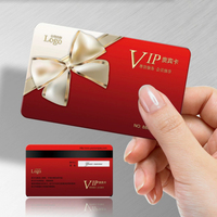 Tarjetas de identificación inteligentes de alta diamagnética, hoja de oro, plástico mate, código QR, tarjeta de código de barras, tarjetas de membresía VIP, tarjeta de banda magnética personalizada