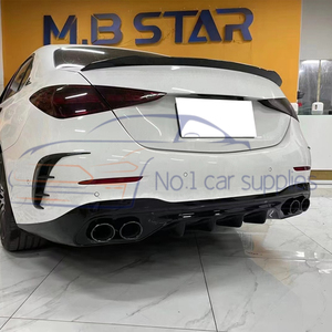 ตัวกระจายแสงด้านหลังคาร์บอนไฟเบอร์สำหรับ C-Class <span class=keywords><strong>W</strong></span> 2022-2023 C43 C260 C200 W206 - Product Image 6