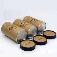 Tube en papier biodégradable personnalisé en gros pour l'emballage d'épices, de sel et de poudres alimentaires