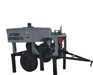 JW1000 Mobile Diesel Engine Vertical Shaft Mixer Cement Mixer