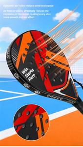 Juego de Raquetas de Pádel - Hoja Completa de ABS con Protección de Borde de EPE, Empuñadura Cómoda G2 para Entrenamiento y Educación Deportiva Juvenil - Product Image 3