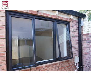 Tùy chỉnh thương mại phá vỡ nhiệt An Ninh nhôm kính mái hiên cửa sổ với màn hình nhà hàng hiện đại mái hiên cửa sổ - Product Image 2